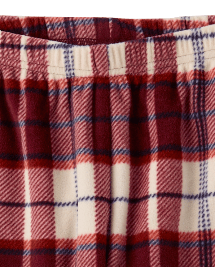 Boys Plaid Dream Fleece Pajama Pants