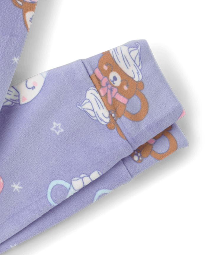 Girls Hot Cocoa Velour Pajamas