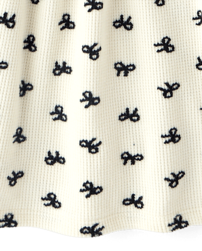 Baby And Toddler Girls Print Thermal Flutter Dress