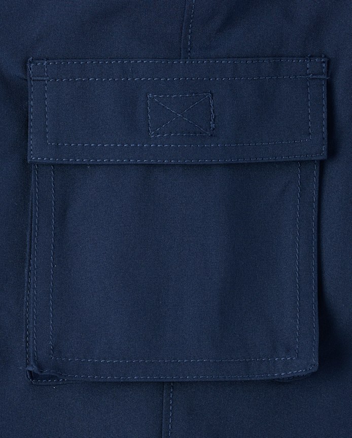 Boys Lined Cargo Jogger Pants