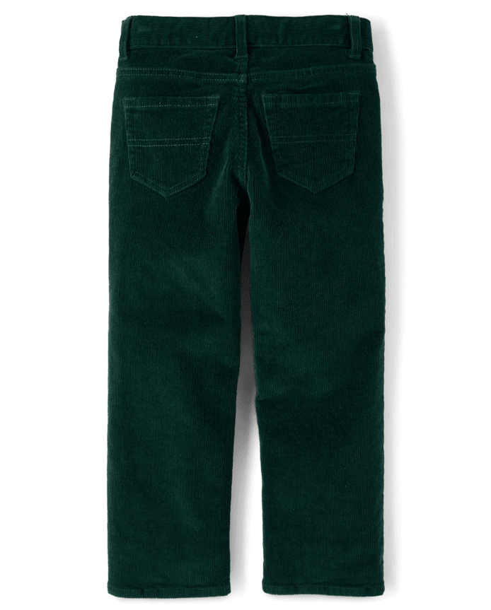 Boys Corduroy Straight Pants