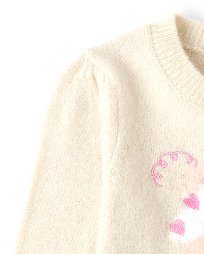 Toddler Girls Intarsia Sweater