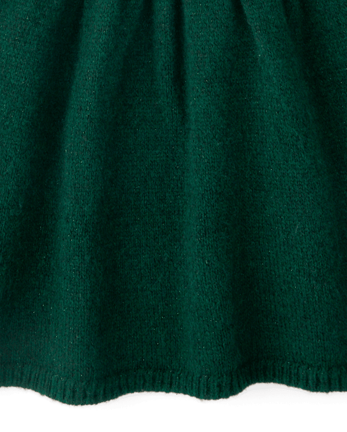 Baby And Toddler Girls Sequin Flutter Sweater Dress