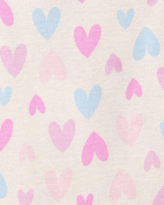 Baby Girls Heart Bodysuit 4-Pack