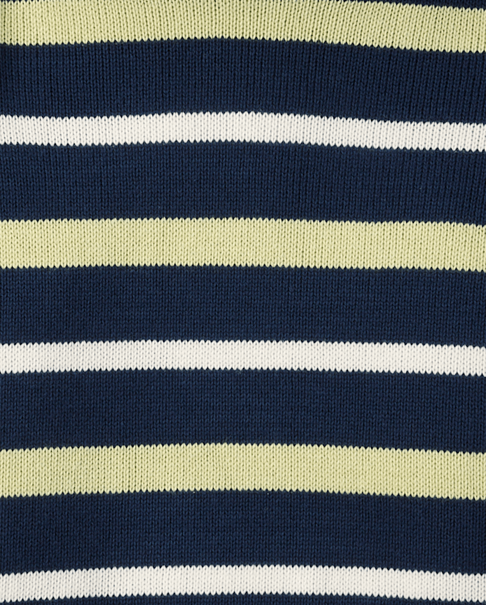 Boys Striped Sweater Hoodie