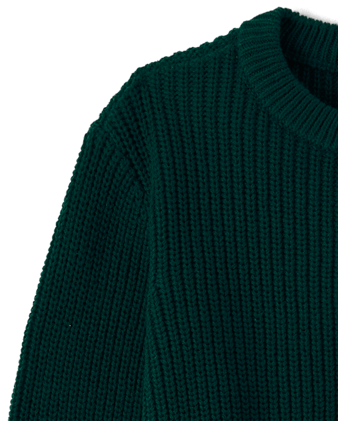 Boys Shaker Stitch Sweater