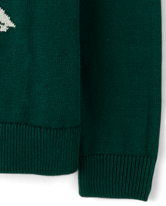 Boys Intarsia Polar Bear Sweater