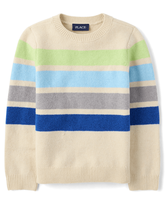 Boys Colorblock Sweater