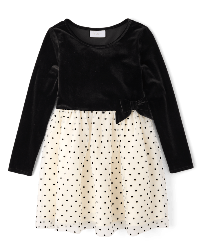 Girls Polka Dot Tutu Dress