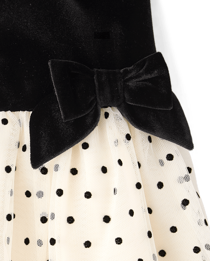 Girls Polka Dot Tutu Dress