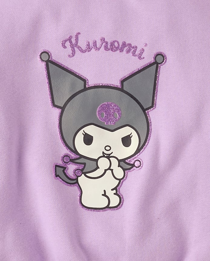 Girls Hello Kitty® Embellished Premium Fleece Sweatshirt