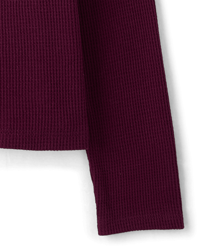 Girls Thermal Henley Top