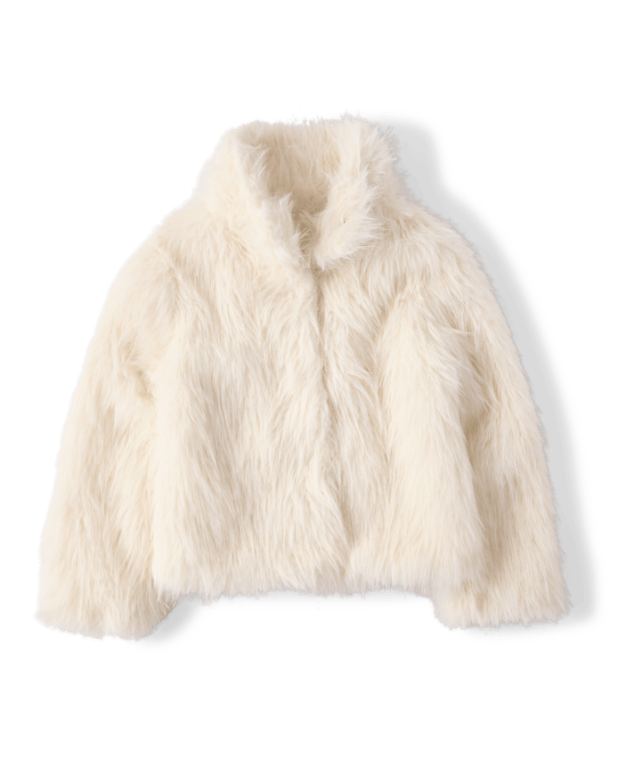 Girls Faux Fur Jacket