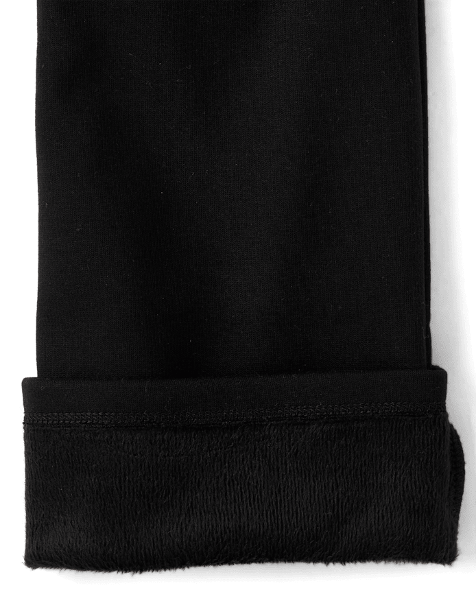 Girls Winter Warm Wide Leg Leggings