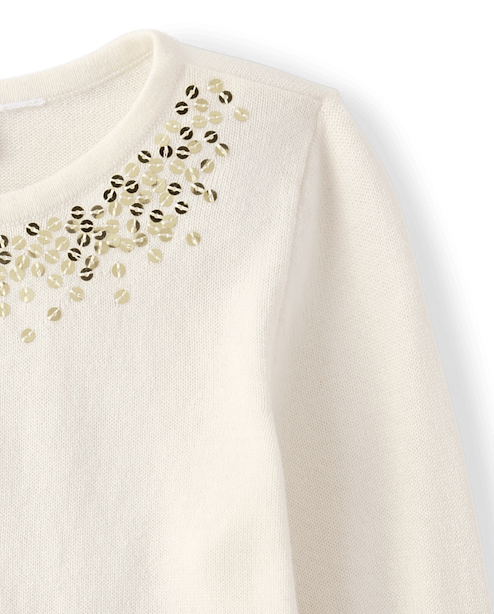 Girls Sequin Cardigan