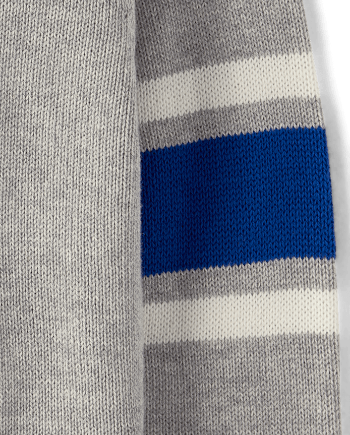 Toddler Boys Colorblock Hooded Sweater