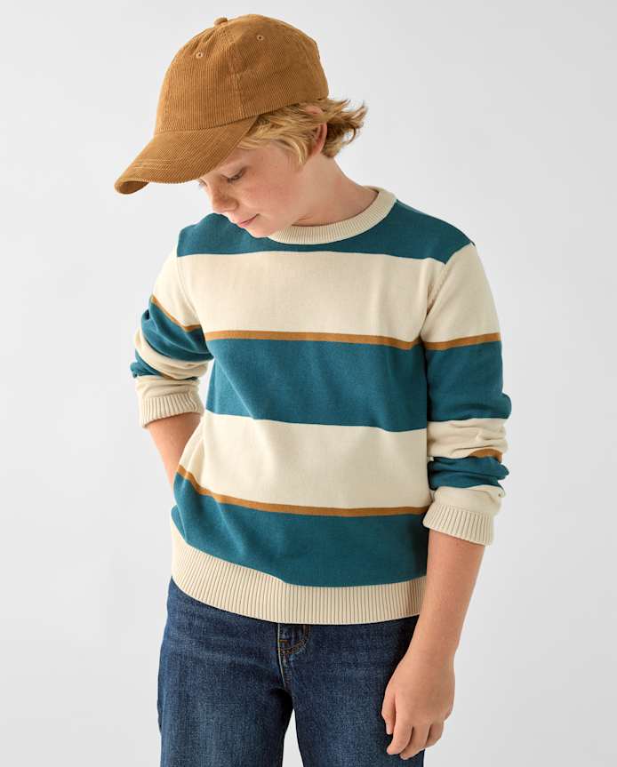 Boys Striped Sweater