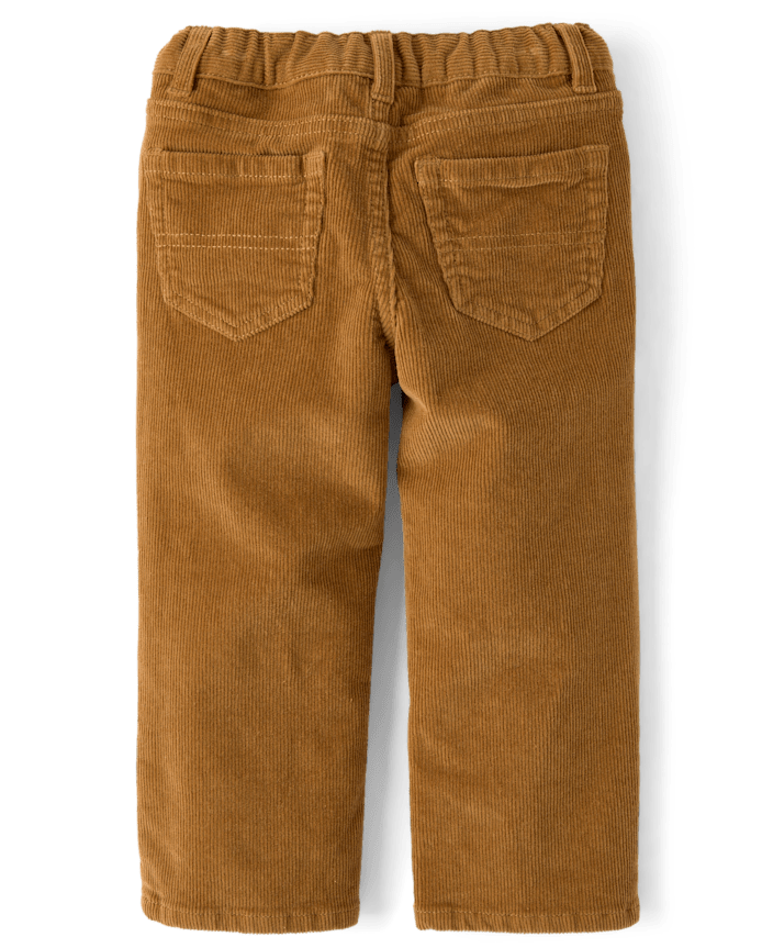 Baby And Toddler Boys Corduroy Straight Pants