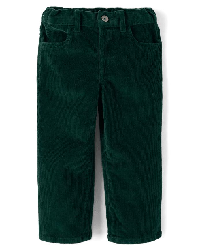 Baby And Toddler Boys Corduroy Straight Pants