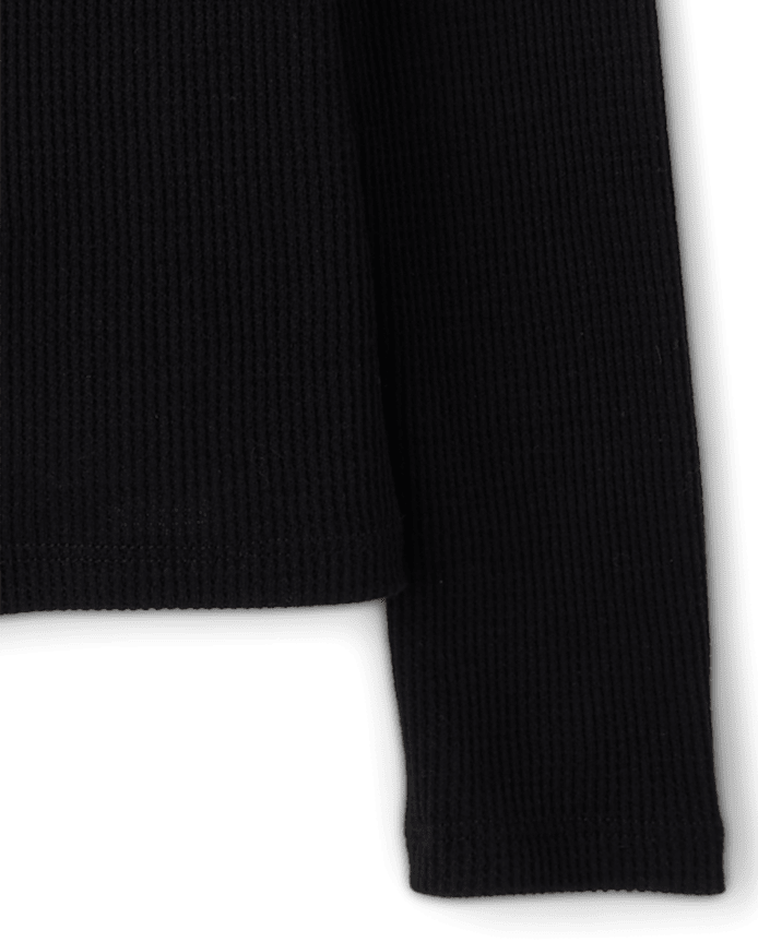 Girls Thermal Henley Top