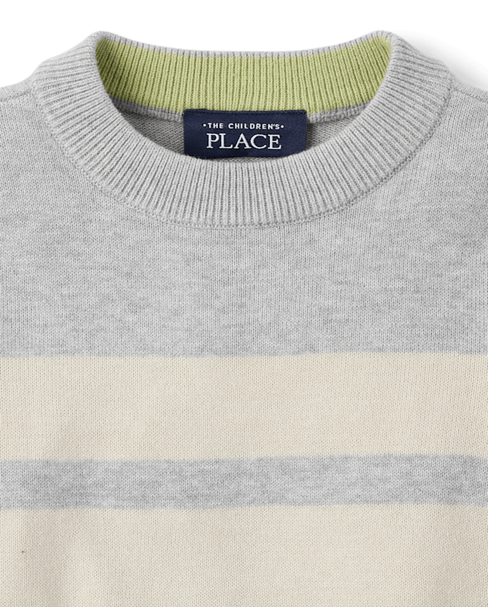 Toddler Boys Striped Sweater