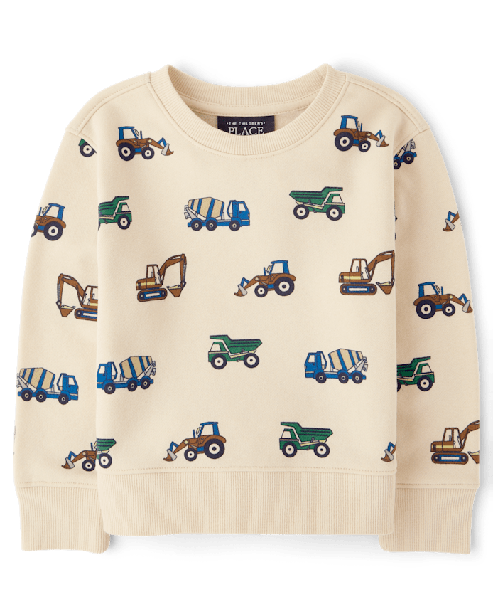 Toddler Boys Print Premium Fleece Sweatshirt