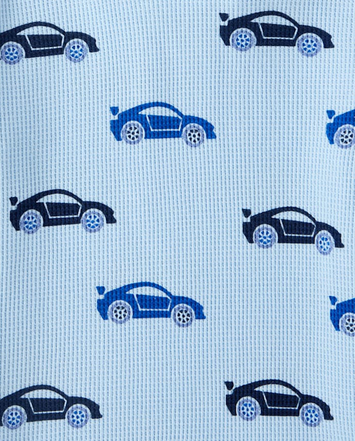 Baby And Toddler Boys Print Thermal Top