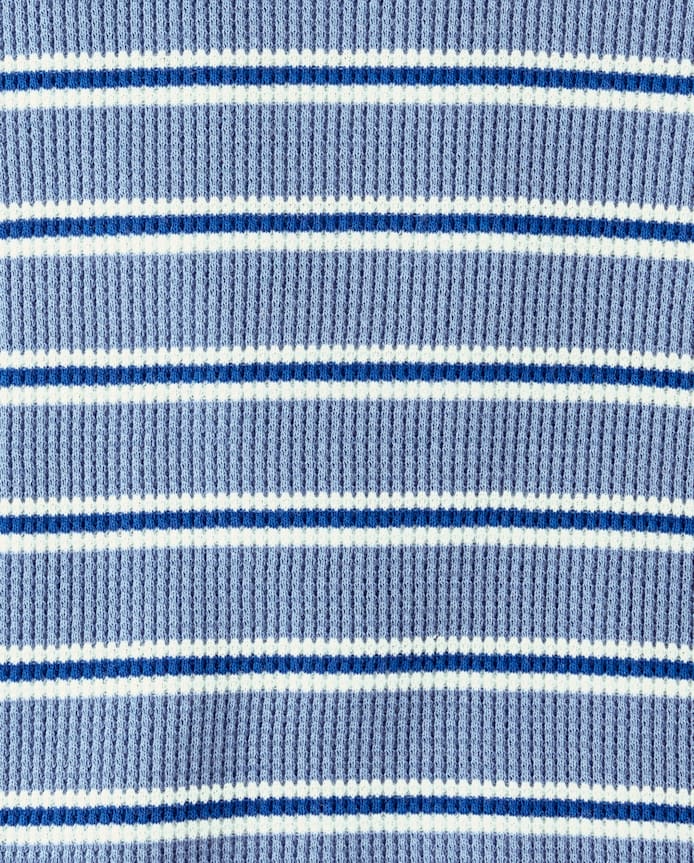 Baby And Toddler Boys Striped Thermal Top