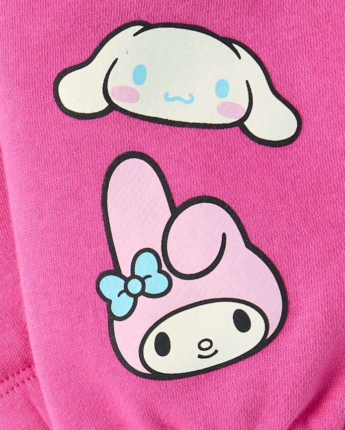 Toddler Girls Hello Kitty® Embellished Premium Fleece Barrel Sweatpants