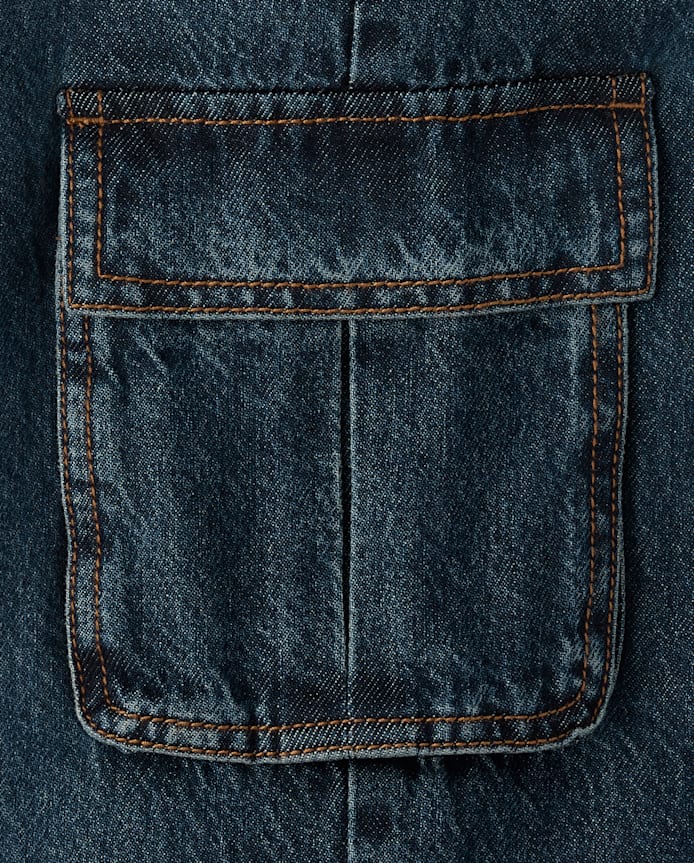 Boys Baggy Cargo Jeans