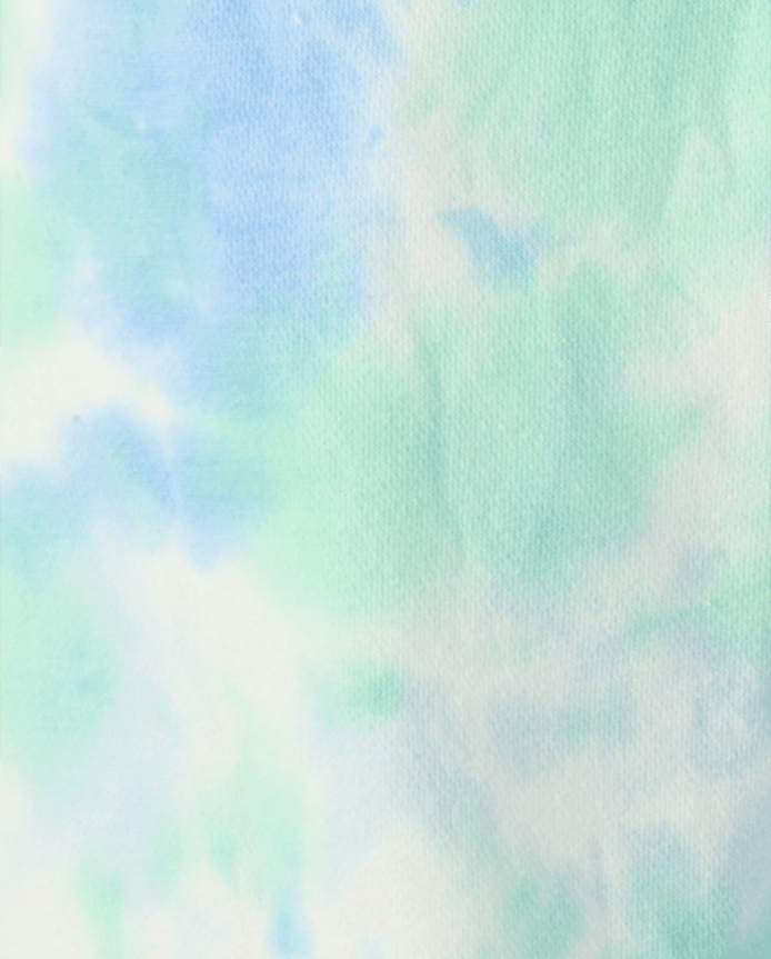 Girls Tie Dye Premium Fleece Baggy Jogger Pants