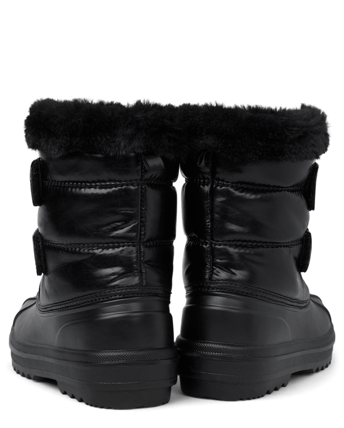 Girls Lace Up All Weather Boots