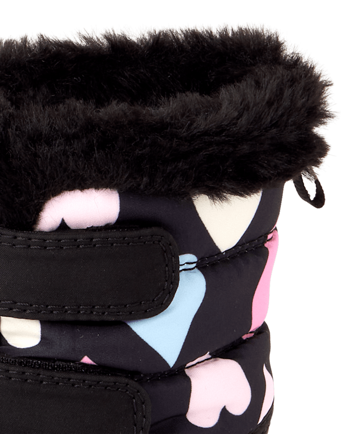 Toddler Girls Faux Fur Lined All Weather Boots