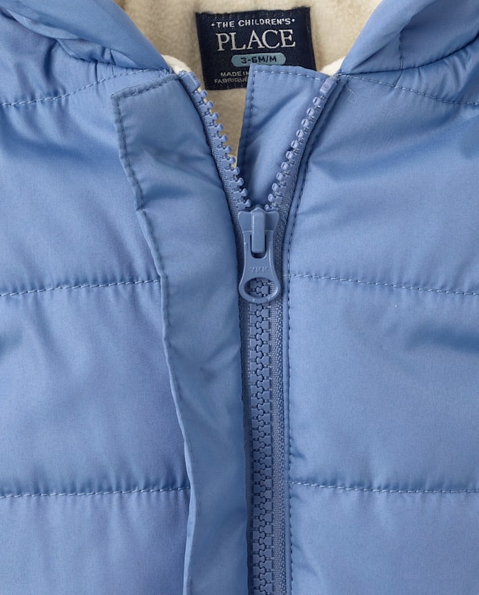 Baby Boys Microfleece Lined Snowsuit