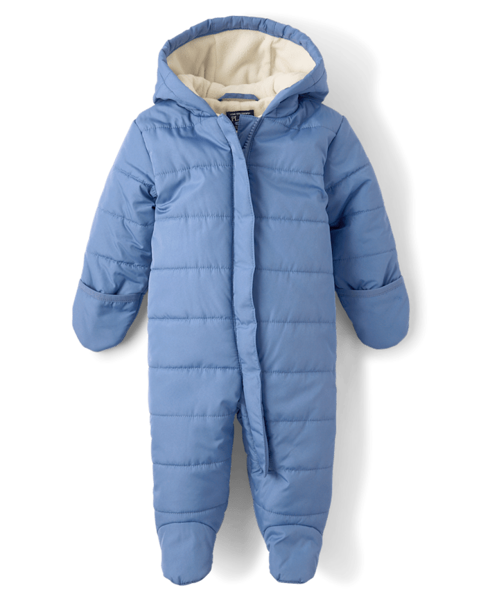 Baby Boys Microfleece Lined Snowsuit
