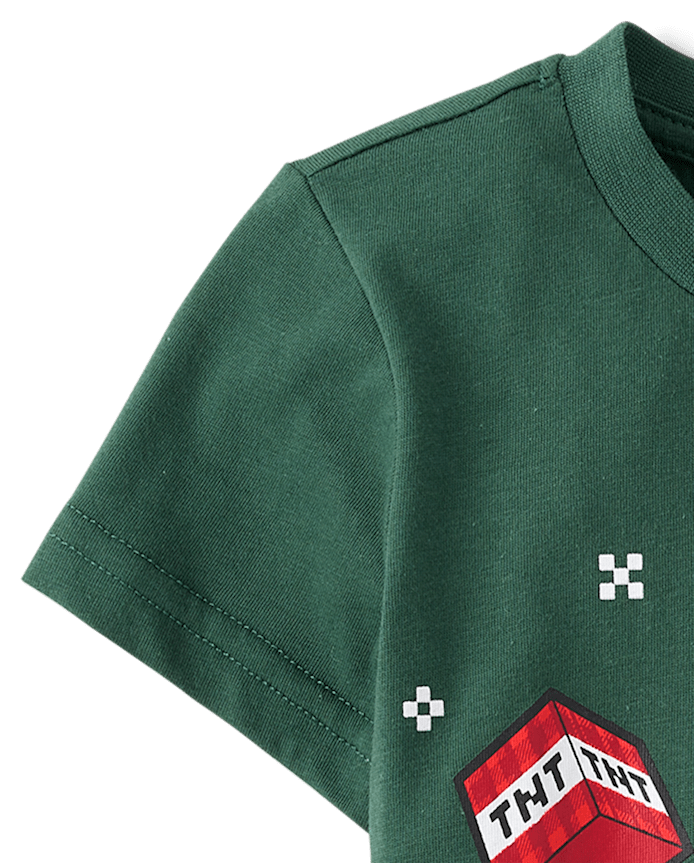 Boys Minecraft™ Christmas Graphic Tee