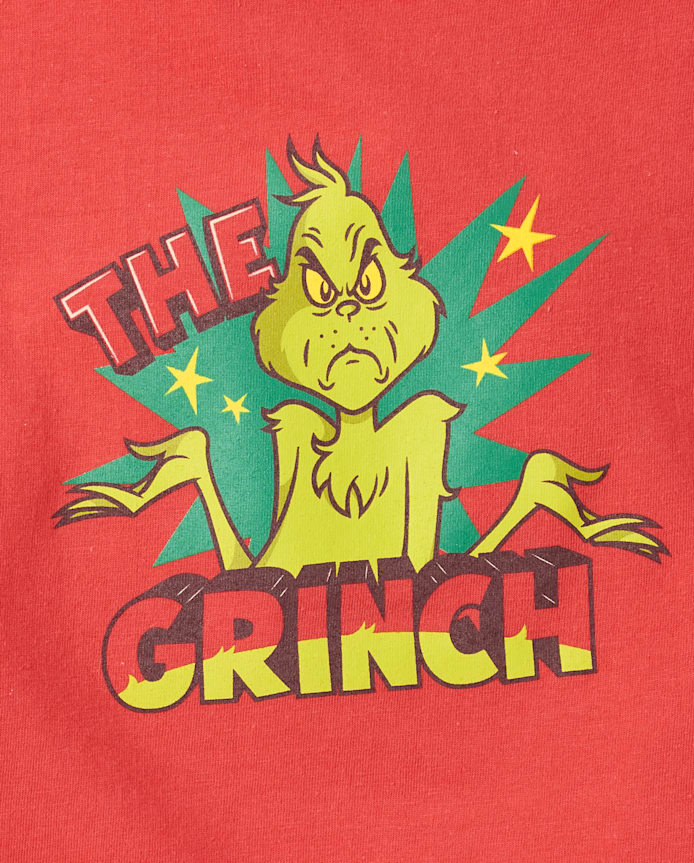 Boys Dr. Seuss The Grinch™ Front And Back Graphic Tee