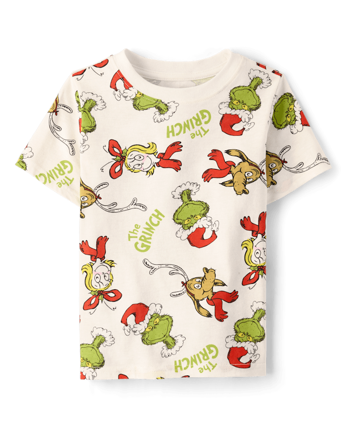Baby And Toddler Boys Dr. Seuss The Grinch™ Print Graphic Tee
