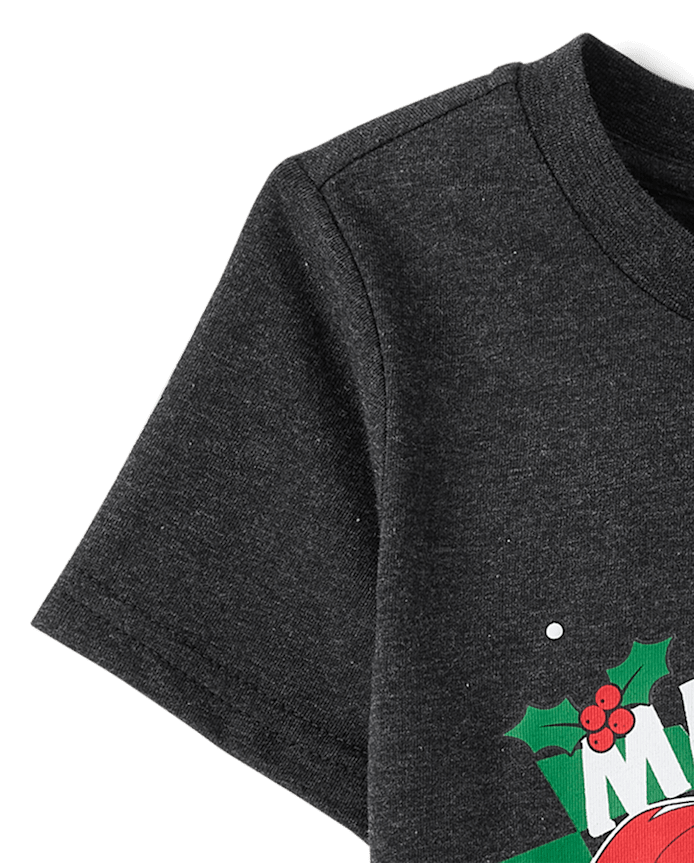 Baby And Toddler Boys Lightning McQueen™ Christmas Graphic Tee