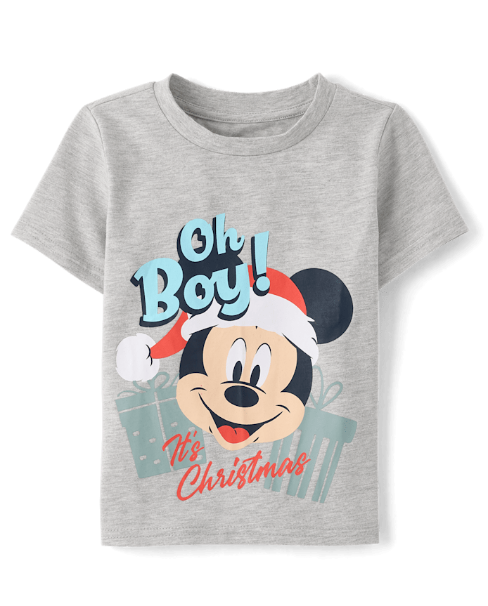 Baby And Toddler Boys Mickey Mouse™ Christmas Graphic Tee