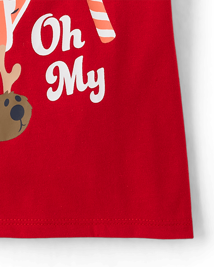 Girls Minnie Mouse™ Candy Cane Graphic Tee