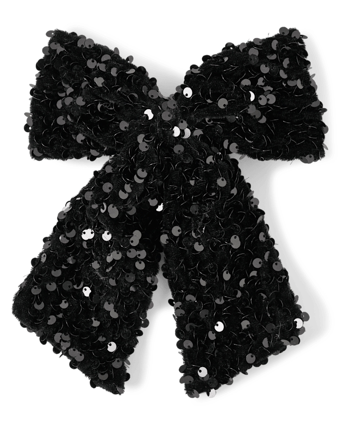 Girls Sequin Bow Hair Clip