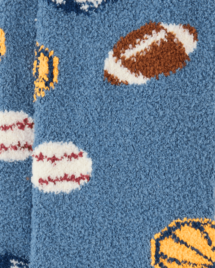 Boys Sports Cozy Socks