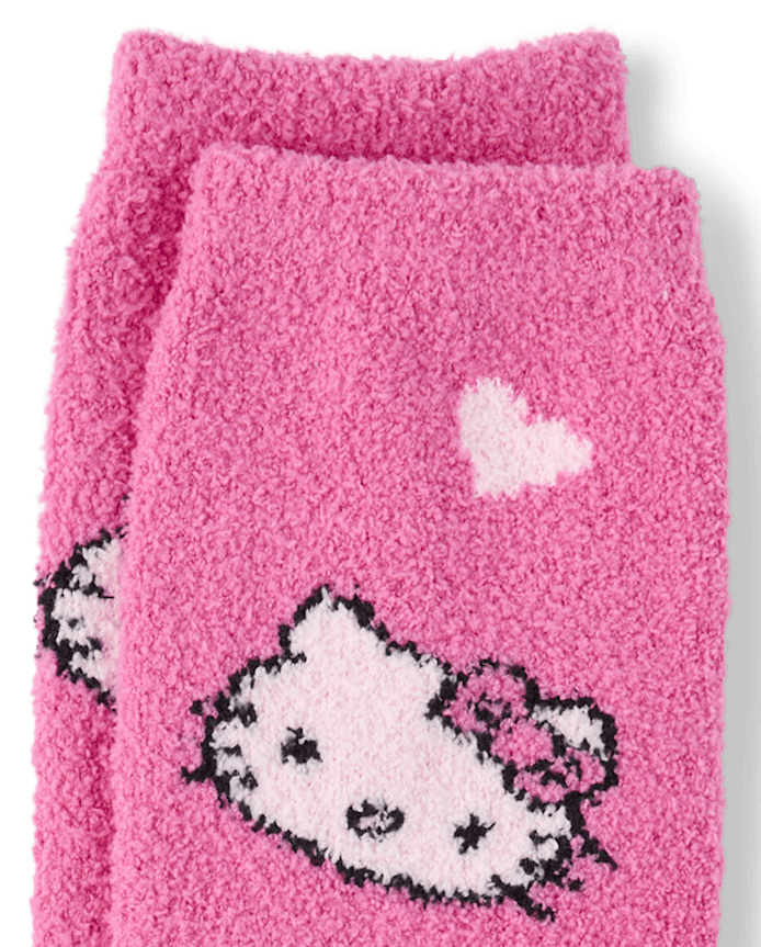 Girls Hello Kitty® Cozy Socks