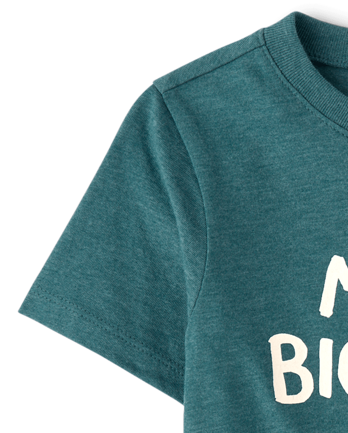 Baby And Toddler Boys Mom's Biggest Fan Graphic Tee