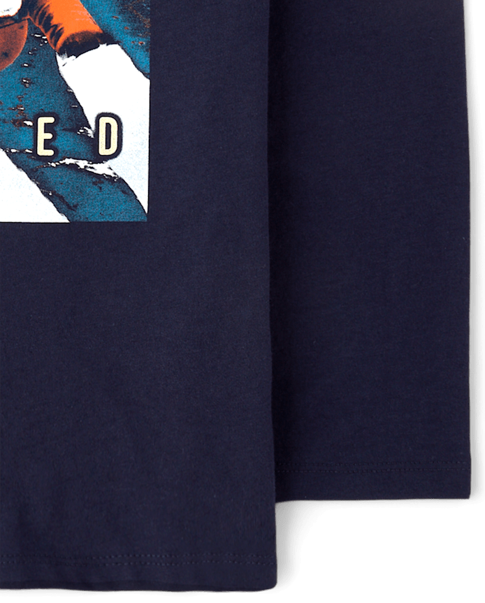 Boys Spaceship Graphic Tee