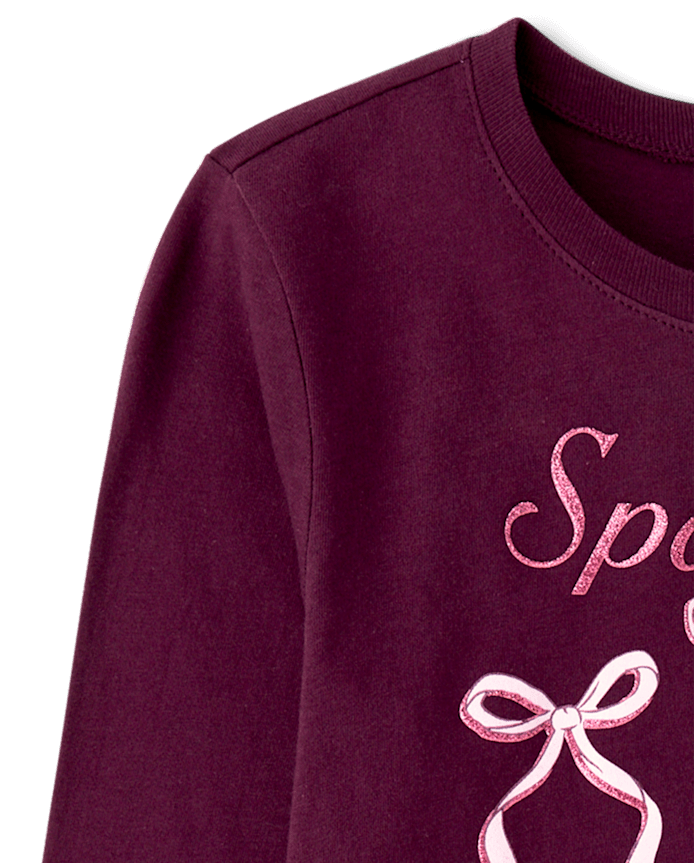 Girls Glitter Sparkle Season Graphic Tee