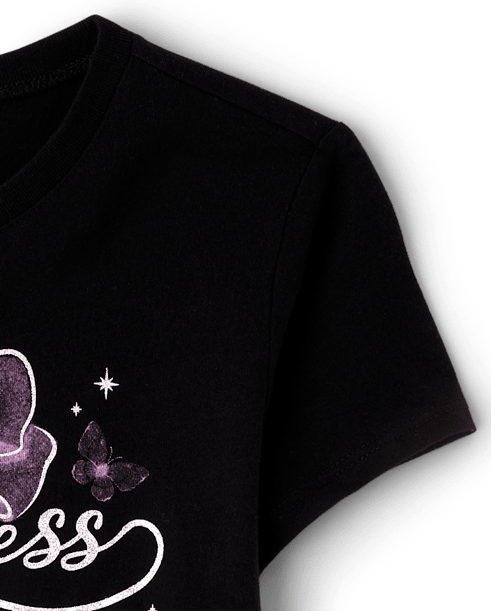 Girls Princess Graphic Tee