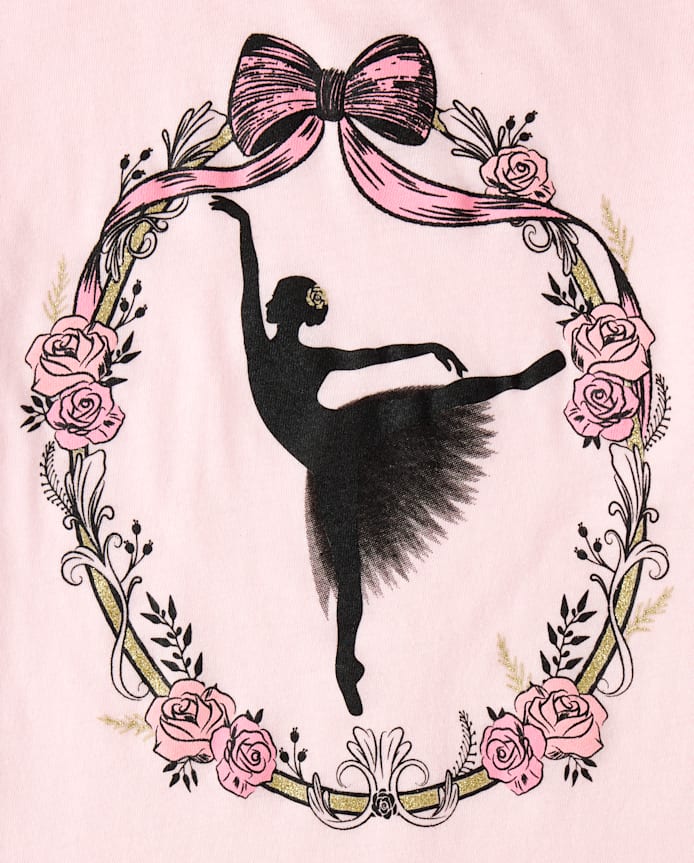 Girls Ballerina Graphic Tee