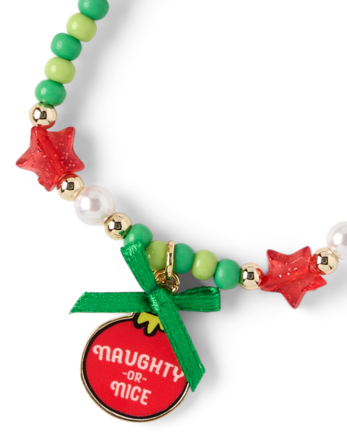 Girls Dr. Seuss The Grinch™ Beaded Bracelet 3-Pack